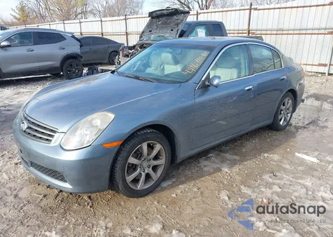 2006 Infiniti G35X z USA, uszkodzony, nr VIN JNKCV51F26M616457